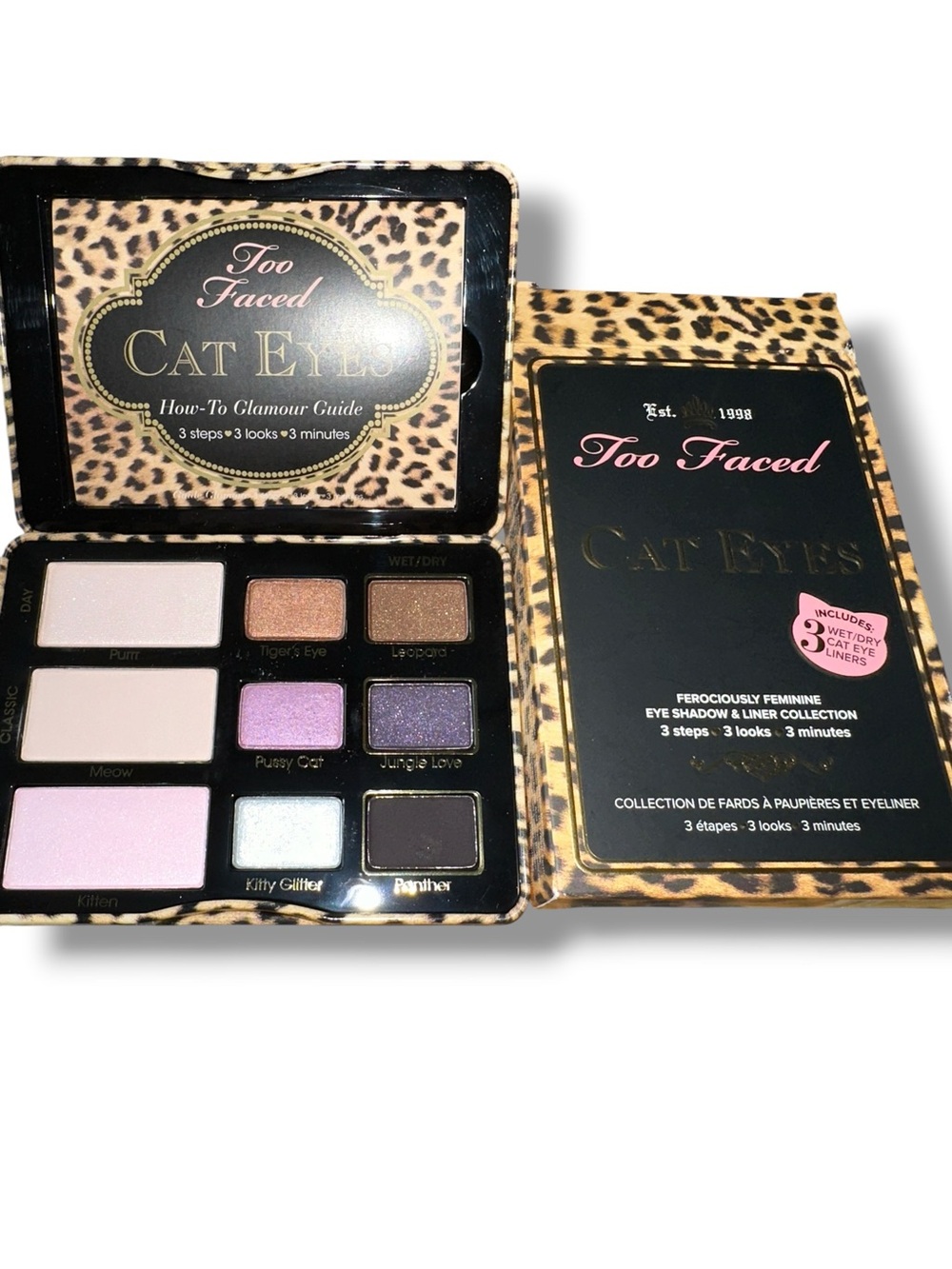 Too Faced Cat Eyes Ferociously Feminine Eye Shadow & Liner Collection SOLD OUT